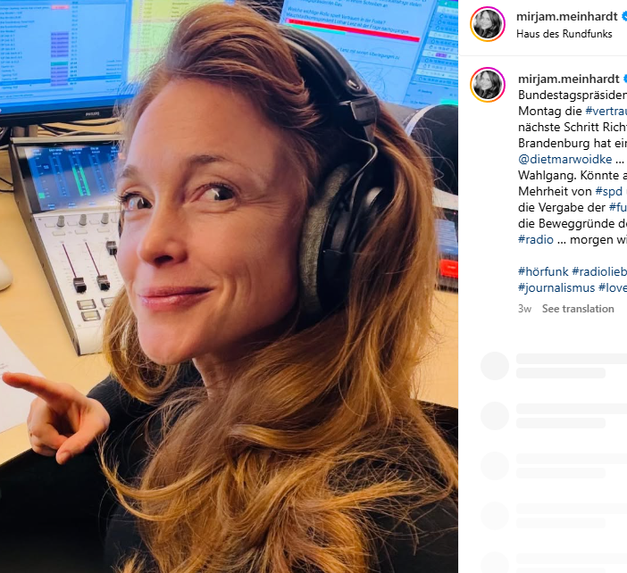 Mirjam Meinhardt-Krug Verheiratet : Ein umfassender Überblick